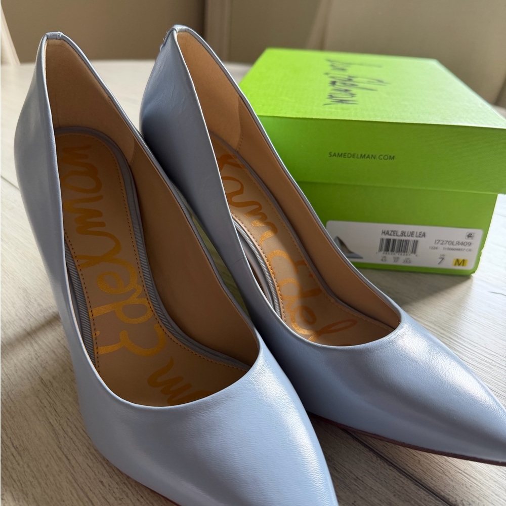 Sam Edelman Women's Hazel Blue Heels